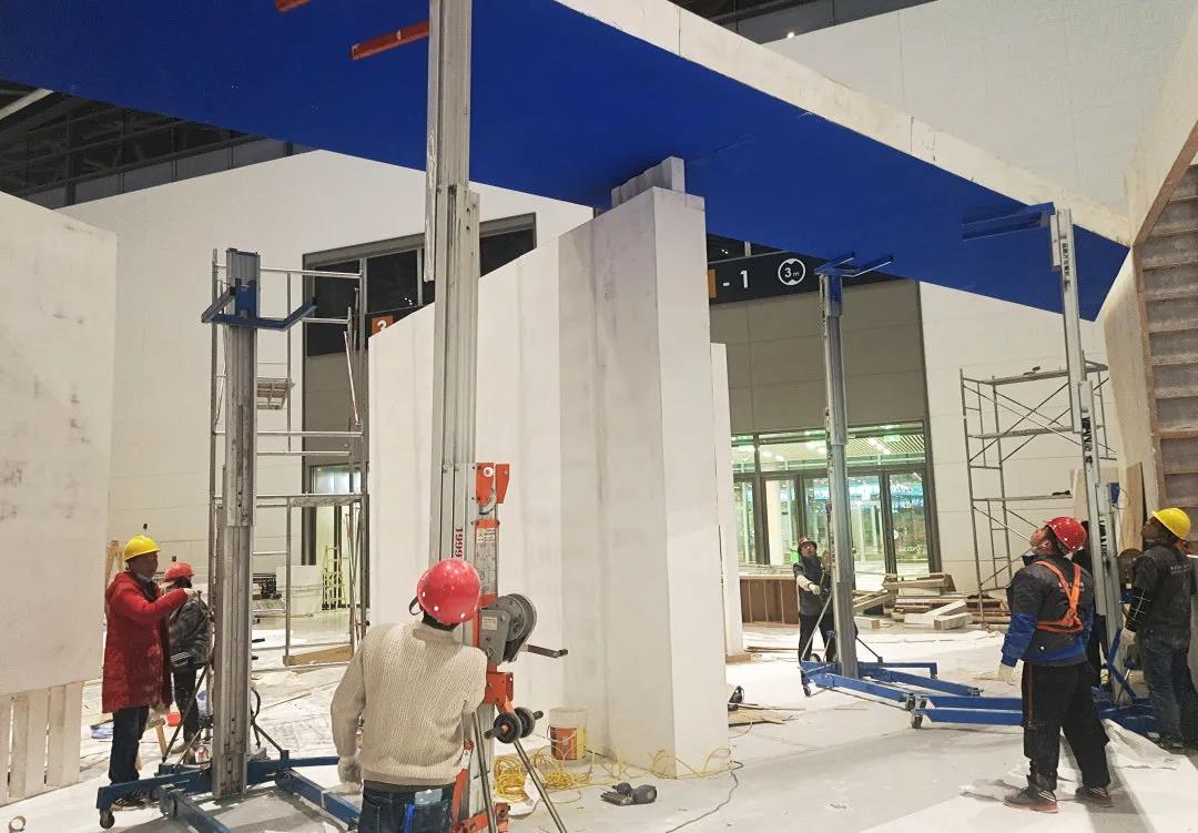 展覽是如何搭建的？