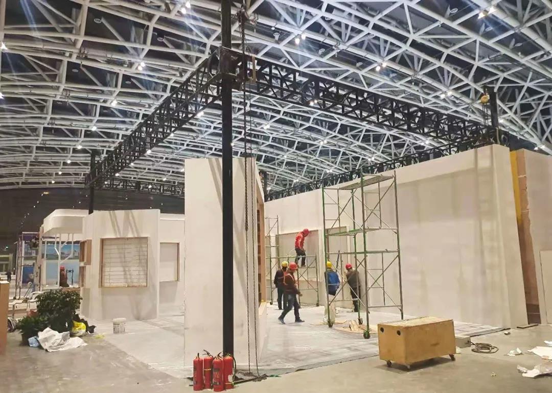 展覽是如何搭建的？